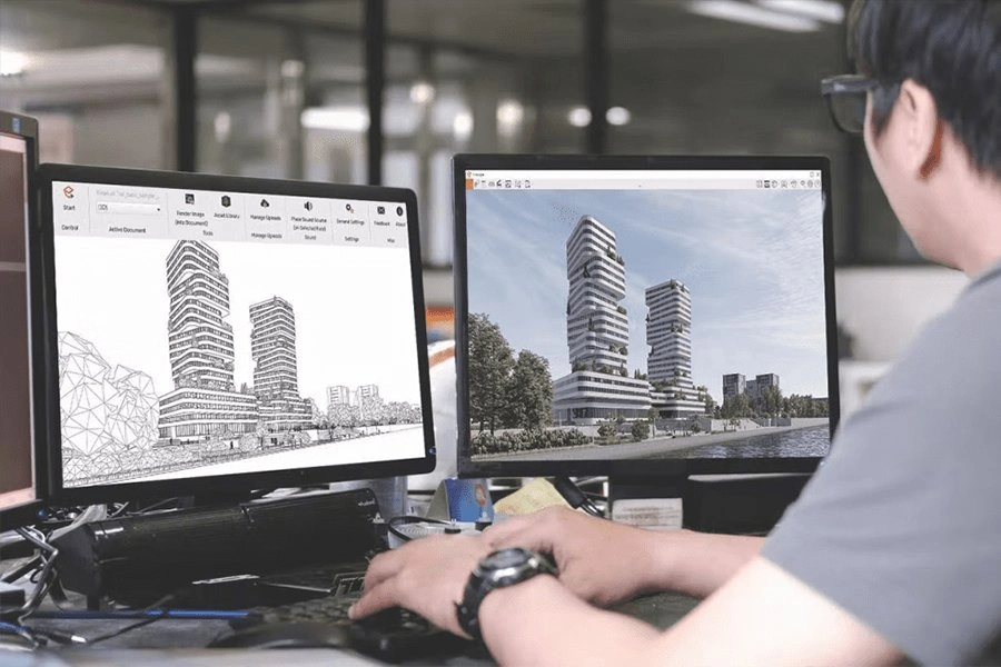 Image Thiết kế 3D kiến trúc, cảnh quan