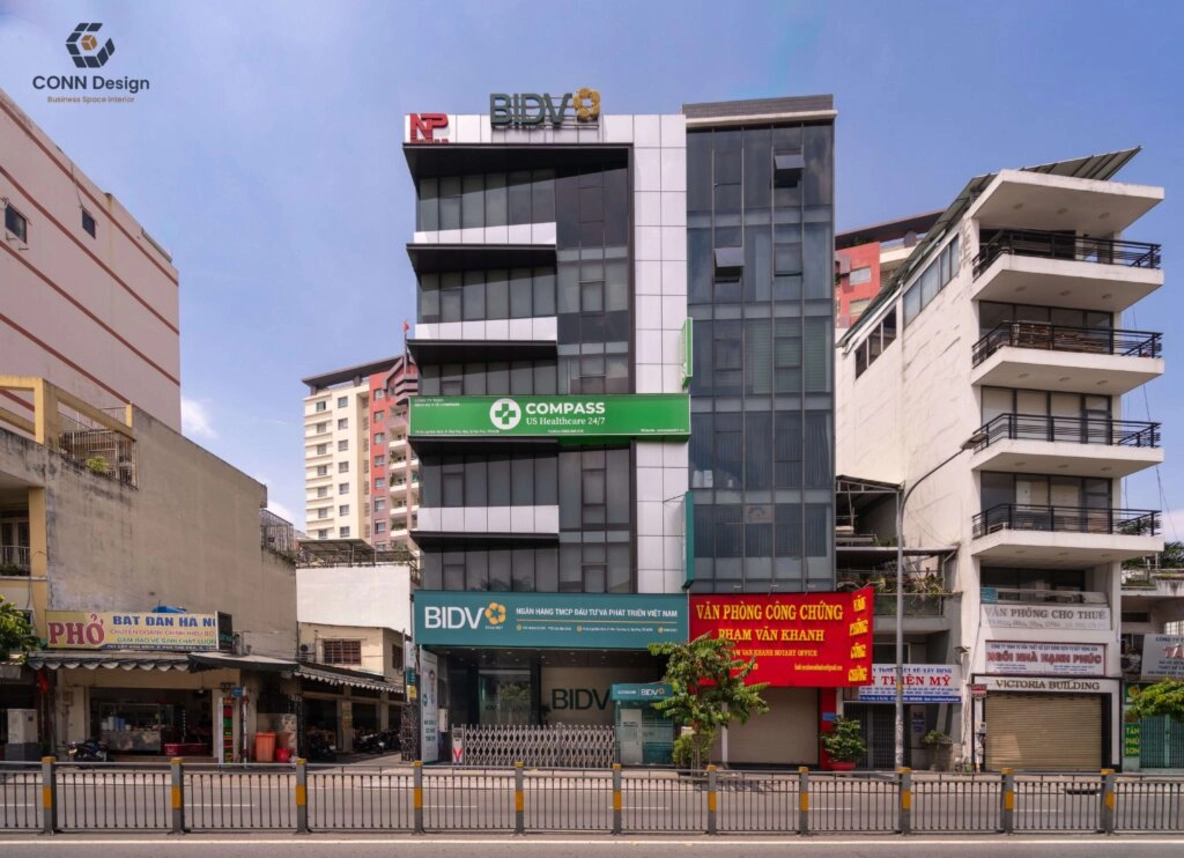 Compass – Phòng khám tiêu chuẩn Mỹ do CONN Design thiết kế, thi công nội thất.